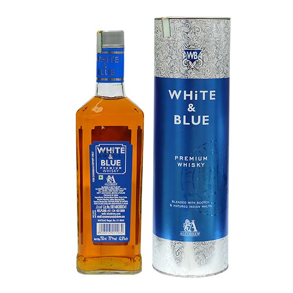 White & Blue Reserve Whisky W/Mono