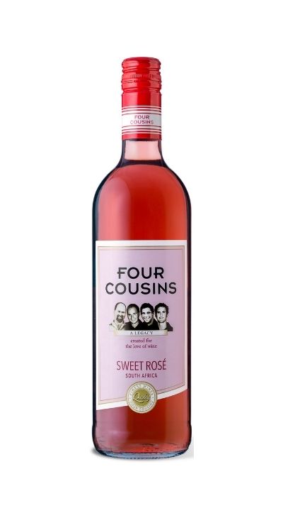 Four Cousins Sweet Rose 12X75Cl